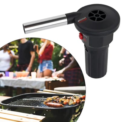 Draagbare elektrische barbecueventilator, föhn, barbecue, picknick, barbecue koken, barbecuegereedschap, handmatige grill, barbecueventilator, vuurhaard, balg barbecuegereedschap