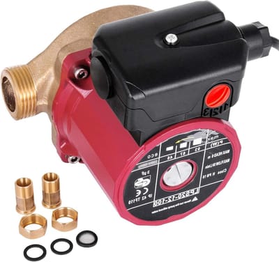 Hogedrukwaterpomp - Circulatiepomp - Water Circulatie - Stille Werking - 50 L/Min - Rood