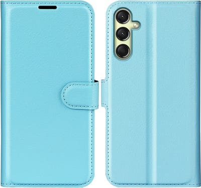 Coverup Hoesje - Geschikt voor Samsung Galaxy A16 Hoesje - Coverup Book Case - Lichtblauw