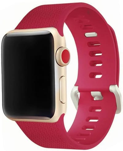 watchbands-shop.nl bandje - Apple Watch Series 1/2/3/4 (42&44mm) - Rood