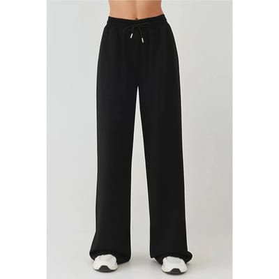 Zachte Modal Touch Wijde Pantalon