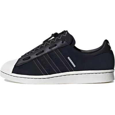 Neighborhood x adidas Superstar 80s 'Core Black' 47