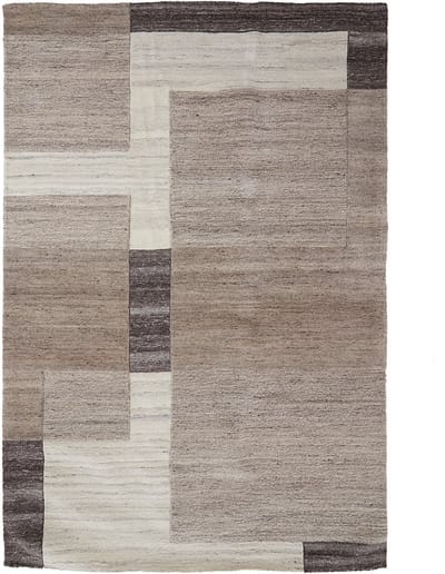 Light&living Vloerkleed 300x200 cm ALMAO wol beige+donker bruin