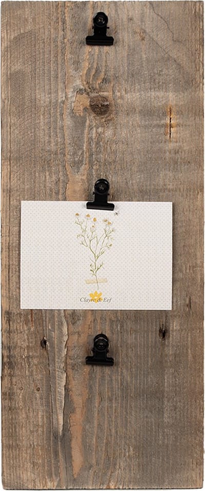 Clayre & Eef Fotolijst 15x3x36 cm Bruin Hout