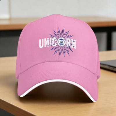 Casquette de Baseball Licorne Soleil Noa Kirel Été Y2K Chapeau Camionneur Drôle Pour Hommes Adultes Sport Extérieur Casquettes de Baseball One Size pink