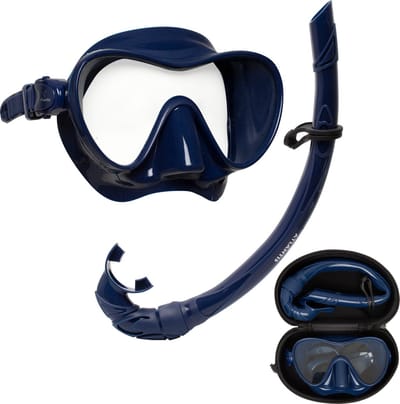 Atlantis Bali Combo - Snorkelset - Duikbril - Snorkel - Volwassenen - Blauw