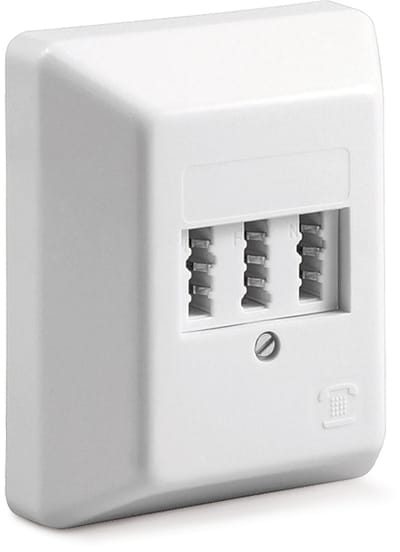 Goobay 3x TAE-NFN Wall Plate