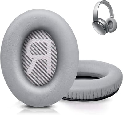 Vervangende Oorkussens voor Bose QC35 QC45 QC35II AE2 AE2I AE2W, Eenvoudige Montage, Geluidsisolatie en Comfortabel Kunstleer