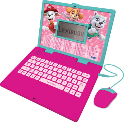 Ordinateur portable éducatif bilingue La Pat Patrouille Girly (FR/EN)