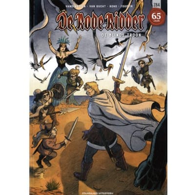 De Blinde Troon - De Rode Ridder - Willy Vandersteen