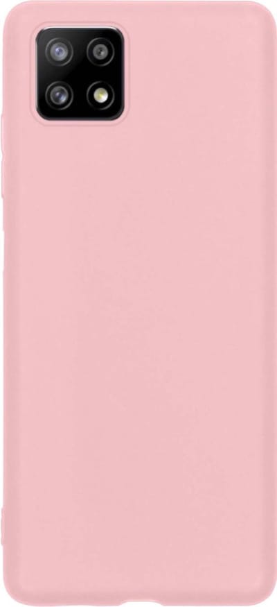 Hoes - Geschikt voor Samsung Galaxy A22 4G - Sterk & Shockproof - Hoesje Cover - Siliconen Case - Wit