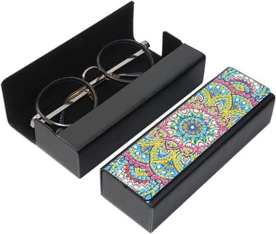 Brillen Hoesje - Opbergdoosje - Zonnebril Bescherming - DIY Diamant Schilderen - 16 cm Lengte