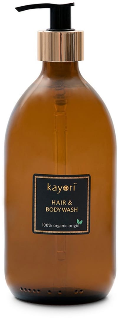Kayori Hair & Body Wash Yuzu - Vegan & Plastic free - Verzorgend - 500 ml