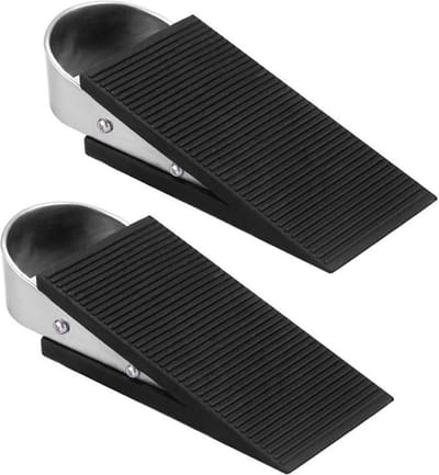 Multifunctionele kleerhanger met schoenenopslag en spiegel voor hal of slaapkamer - 4-in-1 design in rustiek bruin en zwart