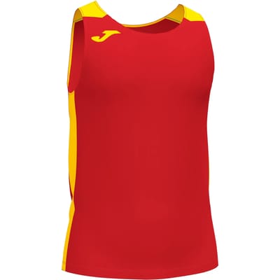 Joma Record Ii Mouwloos T-shirt Rood S Man