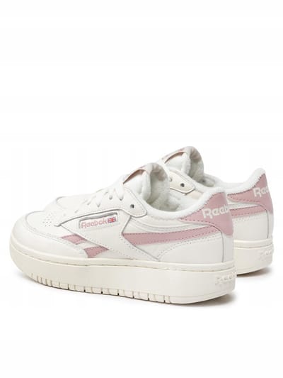 Reebok Club C Double - Dames Sportschoenen - Ecru - Leer