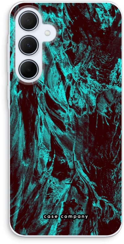 Case Company® - Hoesje geschikt voor Samsung Galaxy A35 hoesje - Ice Age - Soft Cover Telefoonhoesje - Bescherming aan alle Kanten en Schermrand