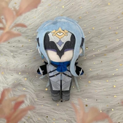 Genshin Impact Fatui Dokter Dottore Pluche Pop Spel Dottore Cosplay Zachte Pluche Poppen Cartoon 20cm Speelgoed Verjaardagscadeau 20cm gray