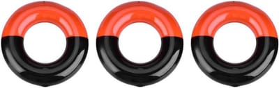 Golf Schommelring - Golf Gewicht Ring - Golf Training - Verbetert Golfkunst - 3 stuks - Zwart Oranje