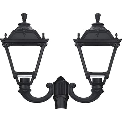 Luminaires voor paal 2 armen Dopo lighting Ndura Medium 4 Ip55 E27