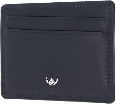 Golden Head Leren kaarthouder Polo RFID Protect Kartenetui 4448 Marineblau donkerblauw