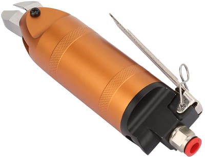 Dailygoods- Pneumatische Schaar Lichtgewicht - Pneumatische Snijkop - Metalen Plaat Snijmachine - Duurzaam - Handbediening - Vervangbare Snijkop - Lucht Schaar