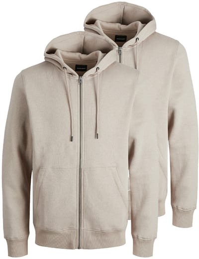 Jack & Jones Heren hoddie 2 pack Bradley