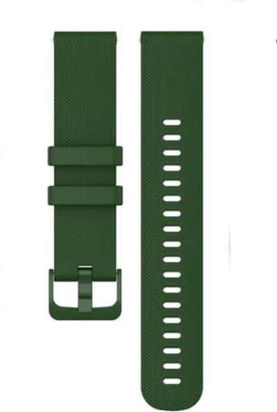 CHPN - Siliconen bandje geschikt voor Garmin - Horlogeband geschikt voo Vivomove 4S - 40MM - Groen - Siliconen - Sportband
