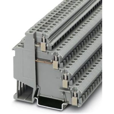Phoenix Contact 2718196 Initiator- en actuatorklem 6.2 mm Schroeven Grijs 50 stuk(s)