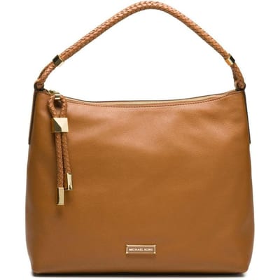 Michael Kors Schoudertas Lexington Leer - bruin