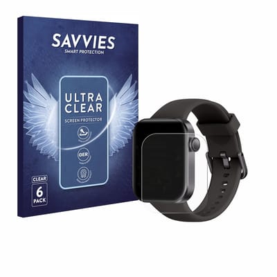 Savvies - Screenprotector voor DDXCAW P2 1.85" - Folie Beschermfolie transparant 6 Stuks