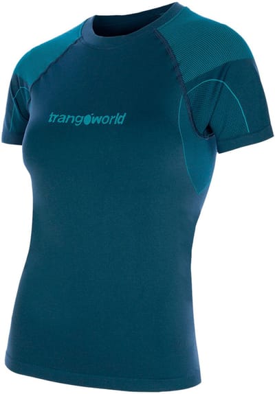 Trangoworld Pilgrim T-shirt Met Korte Mouwen Blauw L Vrouw