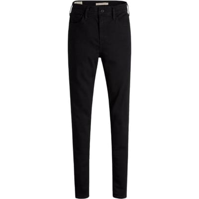 Levis Dames/Dames High Rise Skinny Jeans (Zwart Hemels)