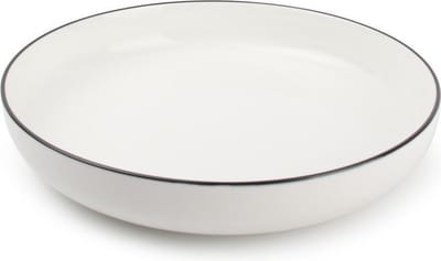 Salt&Pepper - Studio base - diep bord - 21,5 cm - wit - set/4