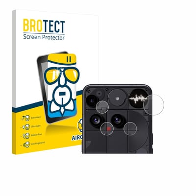 BROTECT - Screenprotector voor Nothing Phone (3) (ALLEEN Camera Lens) - Folie Beschermfolie Beschermglas transparant