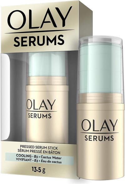 Olay - Pressed Serum Stick - Cooling Effect - Vitamine B3 & Cactus Water - Voordeelverpakking - 2x 13.5 g