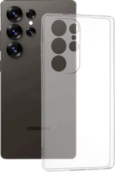 Hoesje geschikt voor Samsung Galaxy S25 Ultra - Techsuit Clear Silicone Back Cover - Transparant