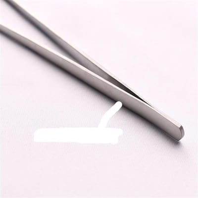 Pincetten - Precisie Tang - Kleine Onderdelen Pakken - Ergonomisch Ontwerp - 12 cm - Zilverkleurig