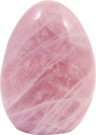 Rozekwarts Freeform - Sculptuur - Gepolijst - ca. 10x5,5x14cm - ca.1,08kg - Individueel Gefotografeerd
