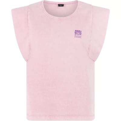 Protest PRTCandi - T-shirt Dames - 1/8 mouwen - Ronde hals - Normale pasvorm - Groen
