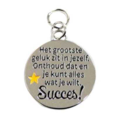 Bedeltje - Succes - Charms for you