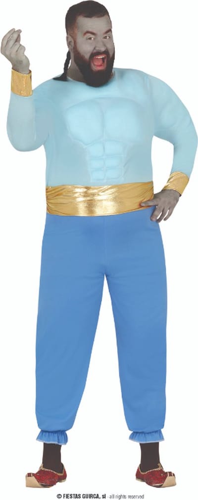 Fiestas Guirca - Kostuum muscle lamp - maat XL - Carnavalskleding - Carnaval - carnavalskleding 2027 - Carnaval kostuum