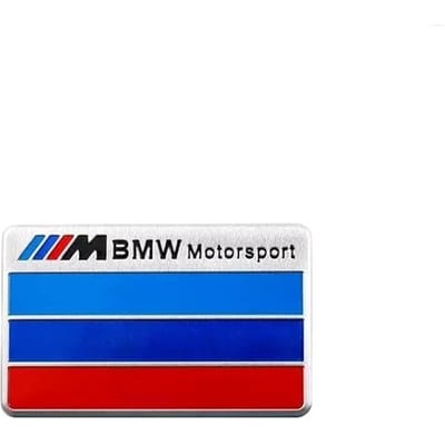 3D Aluminium Auto Embleem Stickers Decal Metalen Badge Decoratie Voor BMW X1 X2 X3 X5 X4 X6 X7 G30 G20 G32 G11 G12 F40 F30 F20 F10 grijs