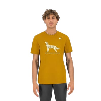 Karpos Wild Animal T-shirt Met Korte Mouwen Geel M Man