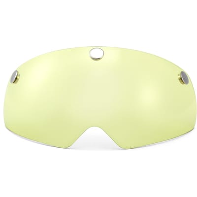 3 visières magnétiques amovibles pour casque de vélo Protection UV pour hommes et femmes Magnet Visor jaune