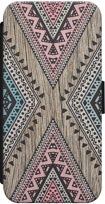 Casimoda® bookcase - Geschikt voor iPhone 8 / 7 - Hoesje met pasjeshouder - Desert Dreams - Bruin - Kunstleer