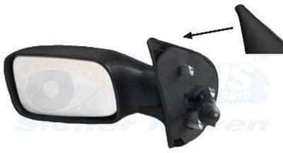 VanWezel 1754813 - Rétroviseur complet gauche pour Fiat Punto jusque 09/1999