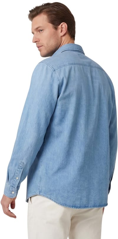 Profuomo Overshirt blauw