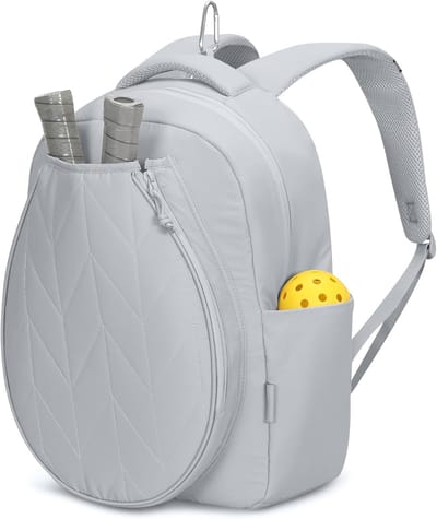Sporttas - Pickleball Rugzak - Sporten Onderweg - Waterwerend Nylon - 28x19x41cm