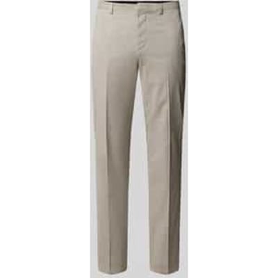 extra slim fit pantalon van mix van viscose en scheerwol model 'HESTEN253X'